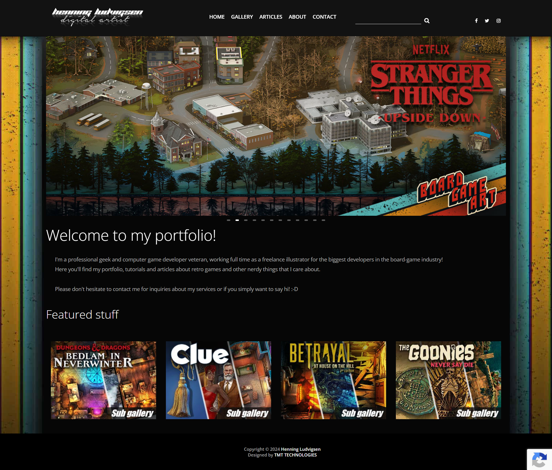 Henning Ludvigsen website